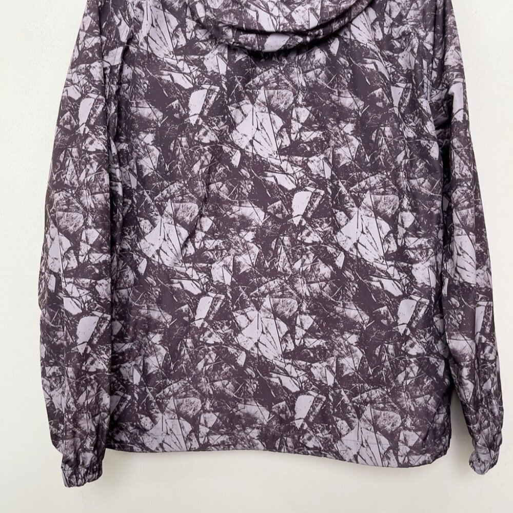 TOPMAN Mens Medium Camo Hooded Zip Neck Pullover - Picture 11 of 11